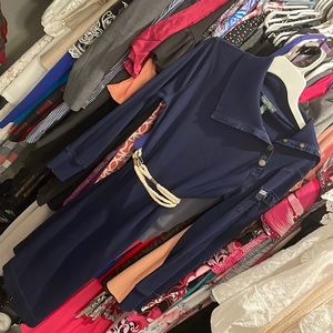 Ralph Lauren Fall/Winter Navy Dress with Belt Size Medium
